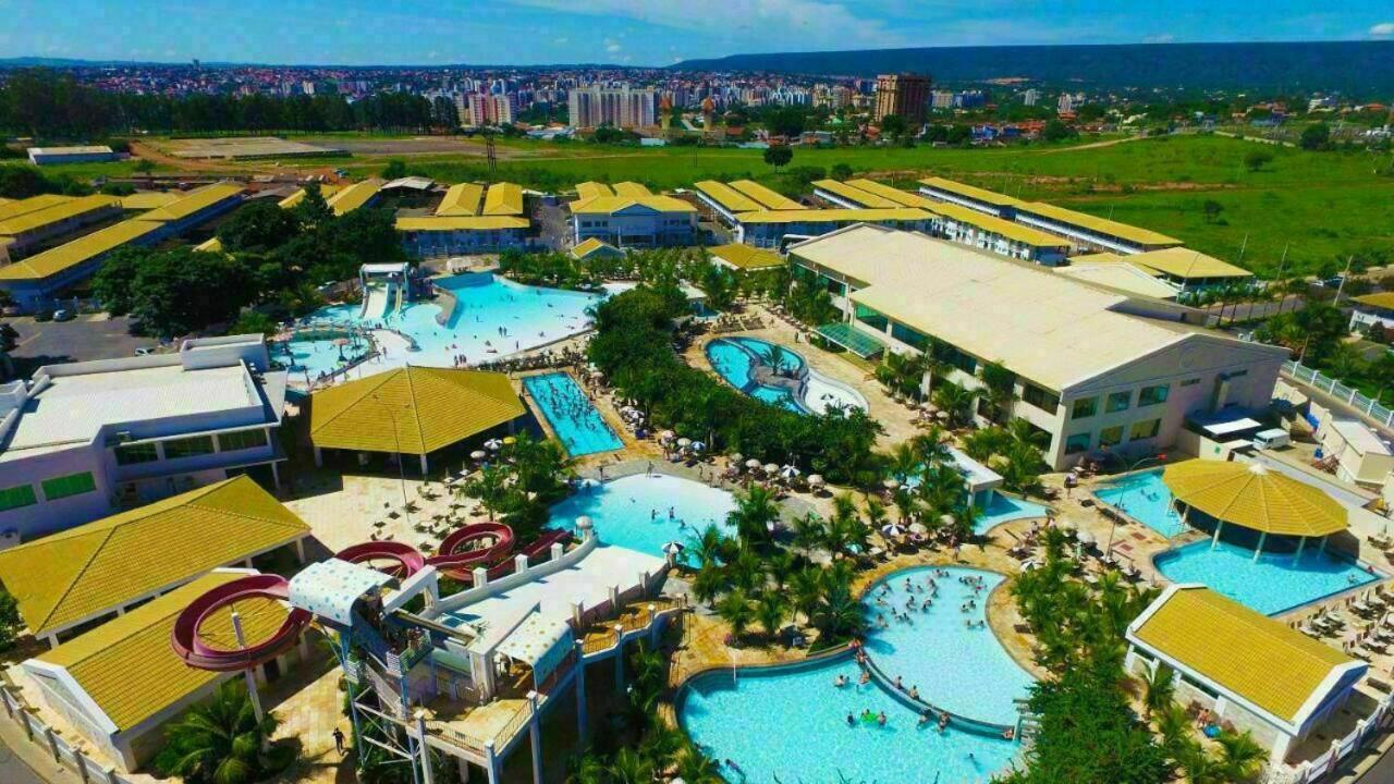Lacqua Di Roma Com Piscina De Ondas Junior Apartment Caldas Novas Ngoại thất bức ảnh